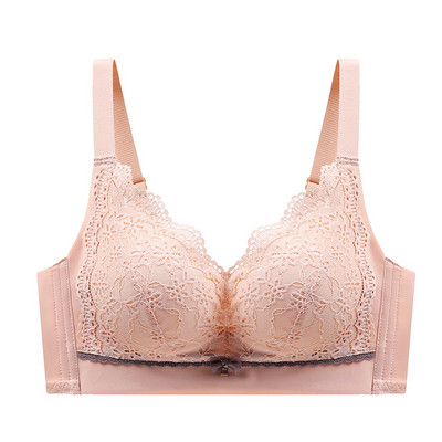 Cupă groasă Sutien fără inele de oțel Lenjerie de corp confortabilă, respirabilă, adunată Sutien anti lasare Sutien moale pentru femei, înveliș casual