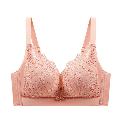 Cupă groasă Sutien fără inele de oțel Lenjerie de corp confortabilă, respirabilă, adunată Sutien anti lasare Sutien moale pentru femei, înveliș casual