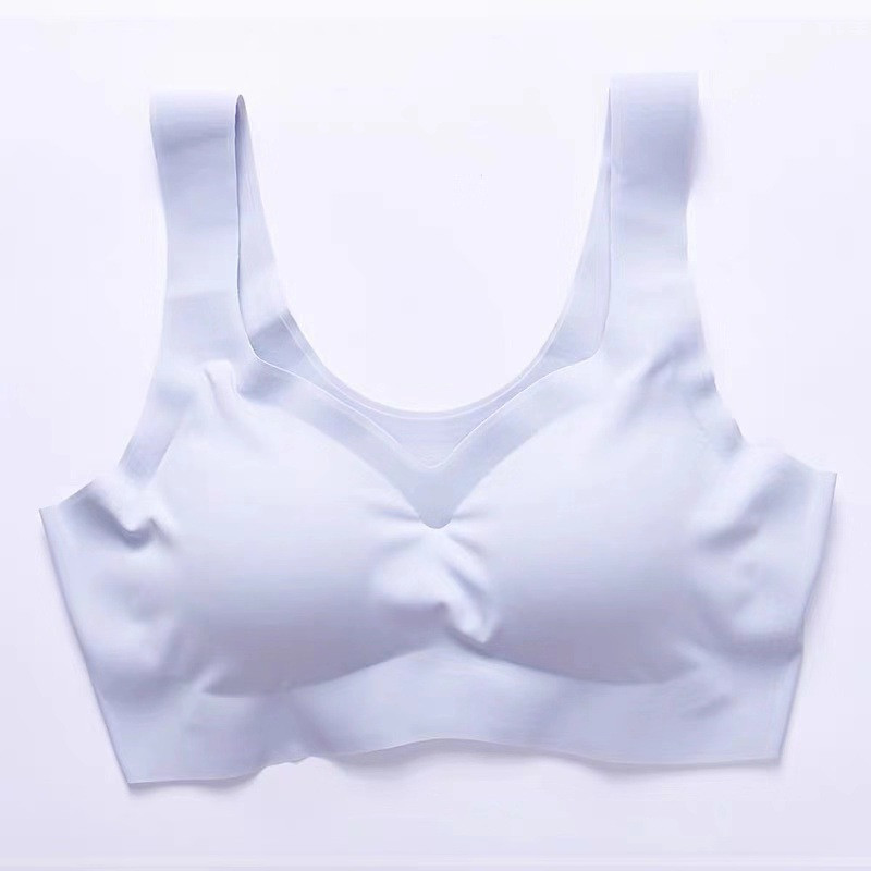 Õhuke kootud sügav V-kaelusega õmblusteta vest sportlik naiste rinnahoidja