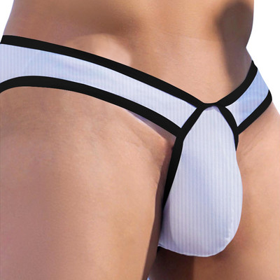 Slip pentru bărbați, 3 culori, lenjerie de corp din bumbac, chiloți sexi, pentru bărbați, husă penis convex, chiloți pentru bărbați, moale, respirabil, Cueca Masculina