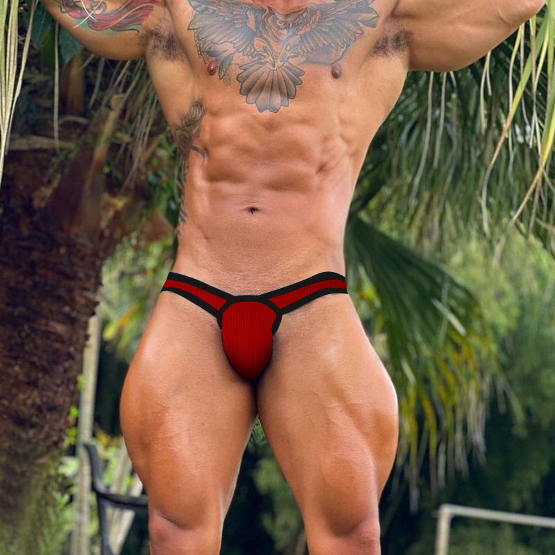 Slip pentru bărbați, 3 culori, lenjerie de corp din bumbac, chiloți sexi, pentru bărbați, husă penis convex, chiloți pentru bărbați, moale, respirabil, Cueca Masculina