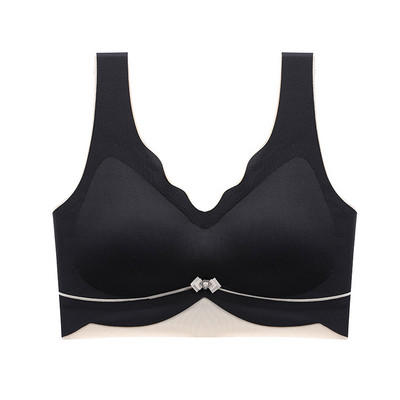 Sieviešu krūšturis, sporta krūšturis bez vadiem U veida krūšturis bezšuvju apakšveļa, mīksta, intīma sieviešu push-up bezvadu krūšturi