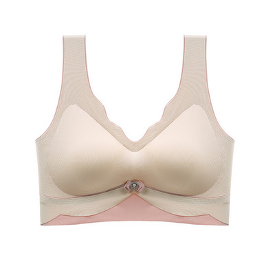 Sieviešu krūšturis, sporta krūšturis bez vadiem U veida krūšturis bezšuvju apakšveļa, mīksta, intīma sieviešu push-up bezvadu krūšturi