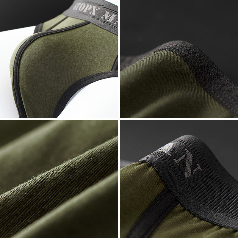 2022 Brand Čvrsto donje rublje Muške gaćice Muške seksi gaćice Ropa Interior Hombre Niskog struka Prozračne U Konveksne veličine M-2XL