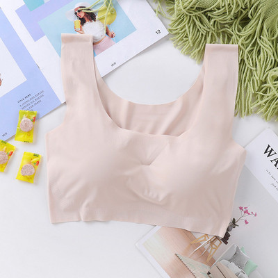 HIVOF viendaļīgs krūšturis bezšuvju apakšveļa jogas sporta apakšveļa mājas krūšturis bezšuvju apakšveļa Pieguļošs ikdienas krūštura sporta apģērbs