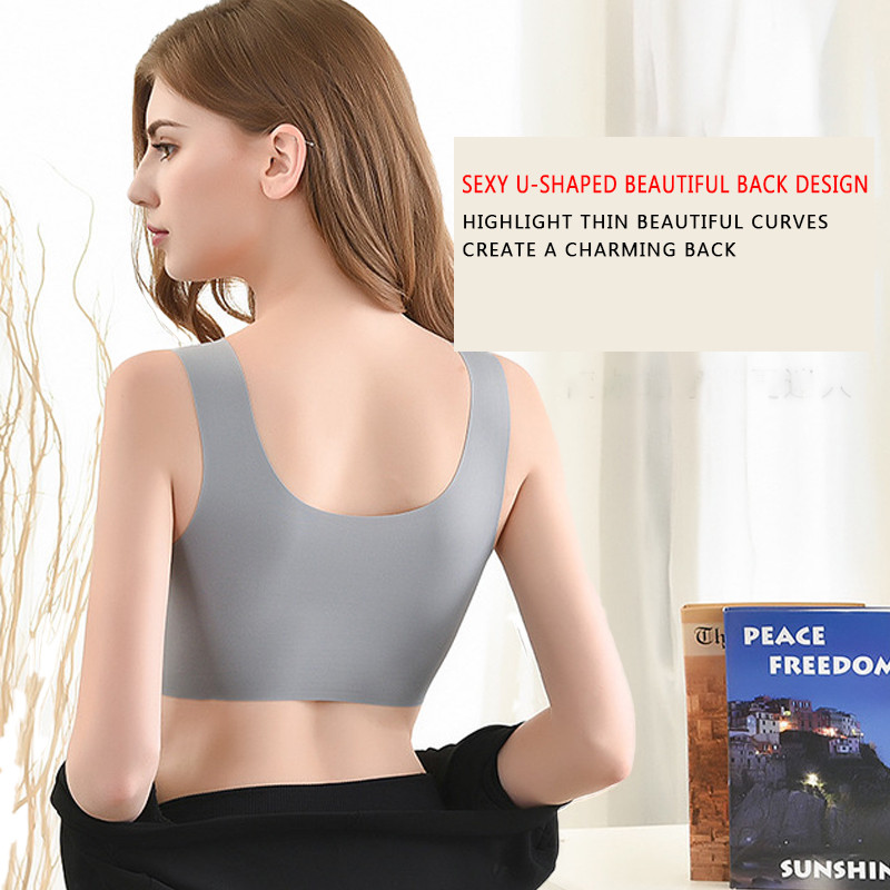 HIVOF viendaļīgs krūšturis bezšuvju apakšveļa jogas sporta apakšveļa mājas krūšturis bezšuvju apakšveļa Pieguļošs ikdienas krūštura sporta apģērbs