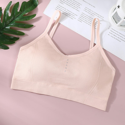 Sport õmblusteta Bralette Jooksvad Noored Naiste Traadivaba Jooga Push Up Vest Mugav aluspesu