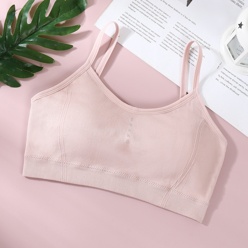 Sport õmblusteta Bralette Jooksvad Noored Naiste Traadivaba Jooga Push Up Vest Mugav aluspesu