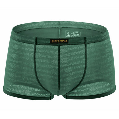Bokserid Meeste Pitsist võrk aluspesu Lühikesed püksid Bokserid Seksikad hingavad aluspüksid Mugavad meeste kohvrid Cueca aluspüksid