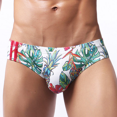 Seksi muško donje rublje Mrežaste prozračne gaćice Cuecas Homme Slip gaćice niskog struka Plus veličina M-XXL