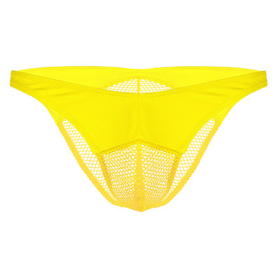 Muške Sissy donje rublje Gaćice Mrežaste prozirne Fishwork Patchwork perspektivna torbica i gaćice za guzu Donje rublje Gaće