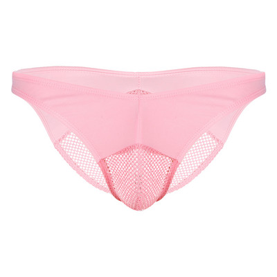 Muške Sissy donje rublje Gaćice Mrežaste prozirne Fishwork Patchwork perspektivna torbica i gaćice za guzu Donje rublje Gaće