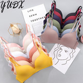 HOT Fără sârmă Lenjerie de corp Push Up Femei Sutien fără sudură Fete Studenți Sutiene subțire respirabil Sutien pentru femei Lenjerie adunată respirabilă