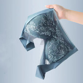 Nouă vânzare caldă sexy dantelă mărime mare cu spate frumos sutien fix pentru femei secțiune subțire fără urme lenjerie de corp pentru femei anti-cădere