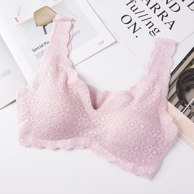 HIVOF εσώρουχα από δαντέλα χωρίς ραφές, σουτιέν από σωληνάριο, αθλητικό γιλέκο ύπνου χωρίς ατσάλι, σέξι δαντελένιο σουτιέν