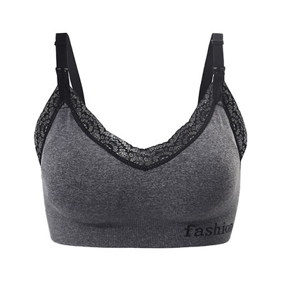 Sutien de alăptare fără cusături HIVOF pentru femei însărcinate, cataramă în față și lenjerie de corp fără inel de oțel, spate frumusețe reglabil cu strângere