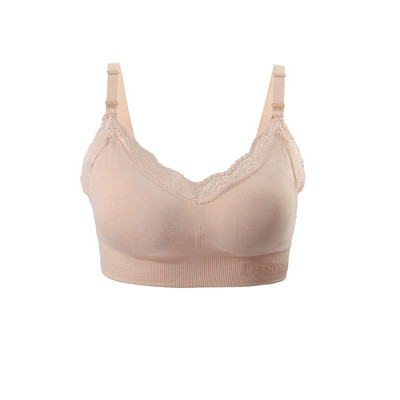 Sutien de alăptare fără cusături HIVOF pentru femei însărcinate, cataramă în față și lenjerie de corp fără inel de oțel, spate frumusețe reglabil cu strângere