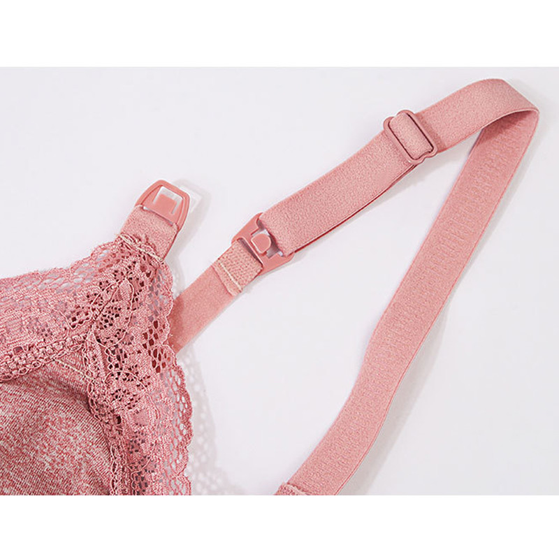 Sutien de alăptare fără cusături HIVOF pentru femei însărcinate, cataramă în față și lenjerie de corp fără inel de oțel, spate frumusețe reglabil cu strângere