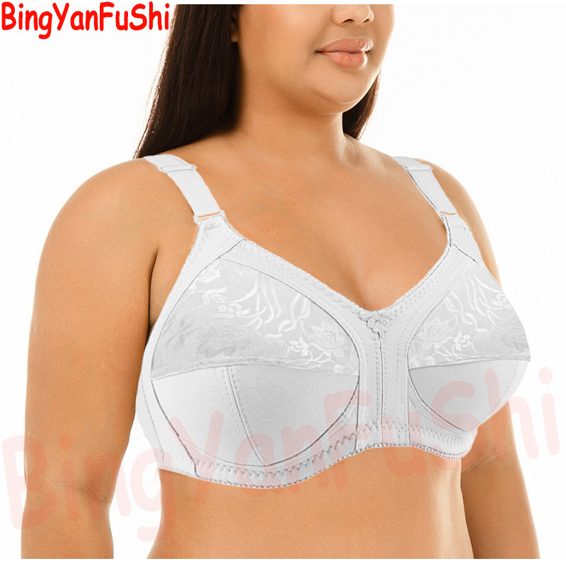 Topuri sexy pentru femei cu sutien push up vestă din dantelă Lenjerie de corp pentru femei invizibil Sport bh Lenjerie feminină 50F48E 46E 44E 42D 40D 38D C02