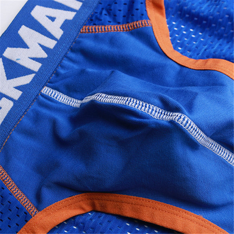 Seksi prozračne mrežaste bokserice U konveksna torbica za mošnice niskog struka muško donje rublje ljetne muške kupaće gaće kratke hlače koje se brzo suše