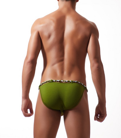 5pcs/Lot Muške gaćice Visokokvalitetno seksi pamučno donje rublje Temptation Briefs Pouch Muško bikini donje rublje Cueca Masculina E-037