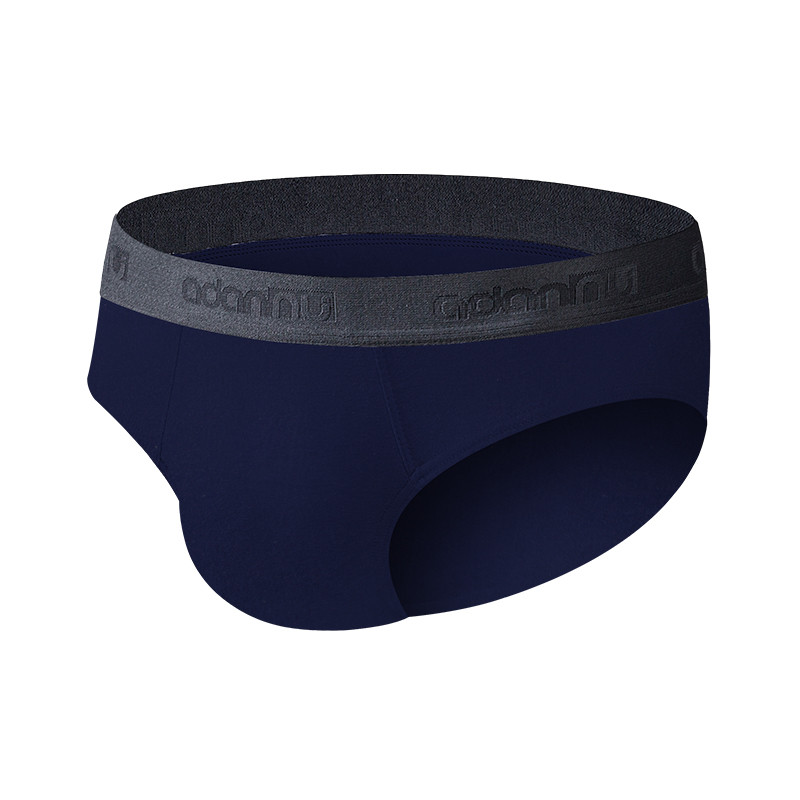ADANNU Μάρκα 1 τμχ Ανδρικά τριγωνικά εσώρουχα μασίφ βαμβακερά ελαστικά που αναπνέουν σέξι Lycra Υψηλής ποιότητας άνετα ανδρικά σλιπ AD305