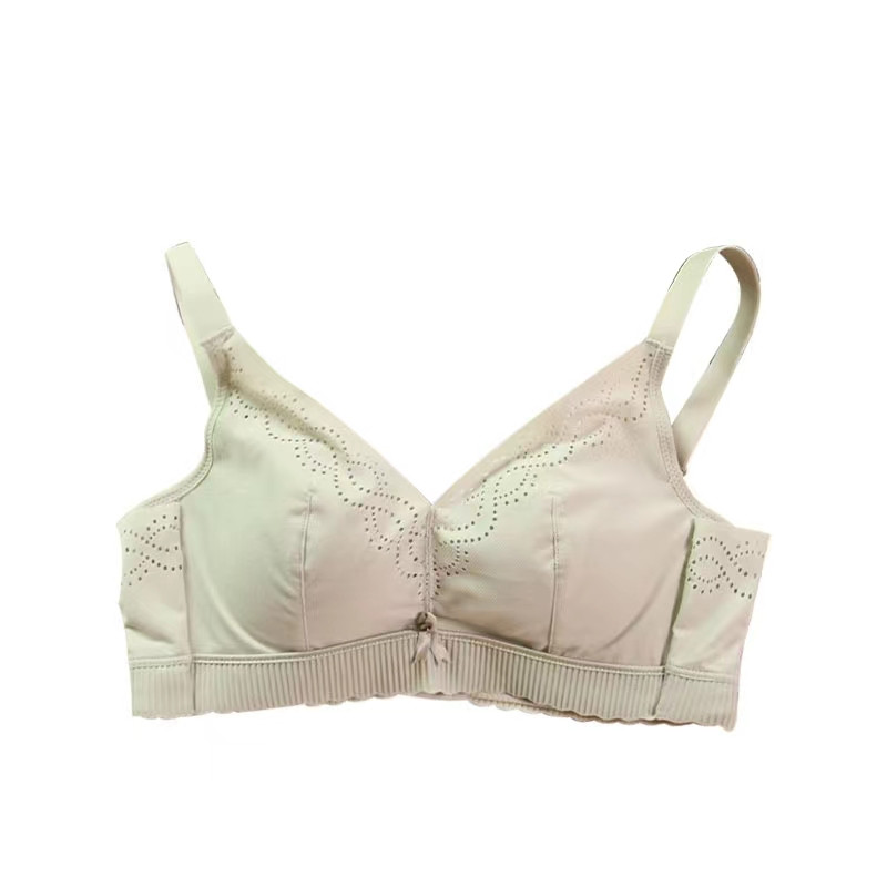 Σουτιέν για γυναίκες Μικρό στήθος Mulberry Silk Lining Model Show σουτιέν χωρίς προσαρμογή κάτω καλωδίου Λεπτή Comfort Push Up Bralette