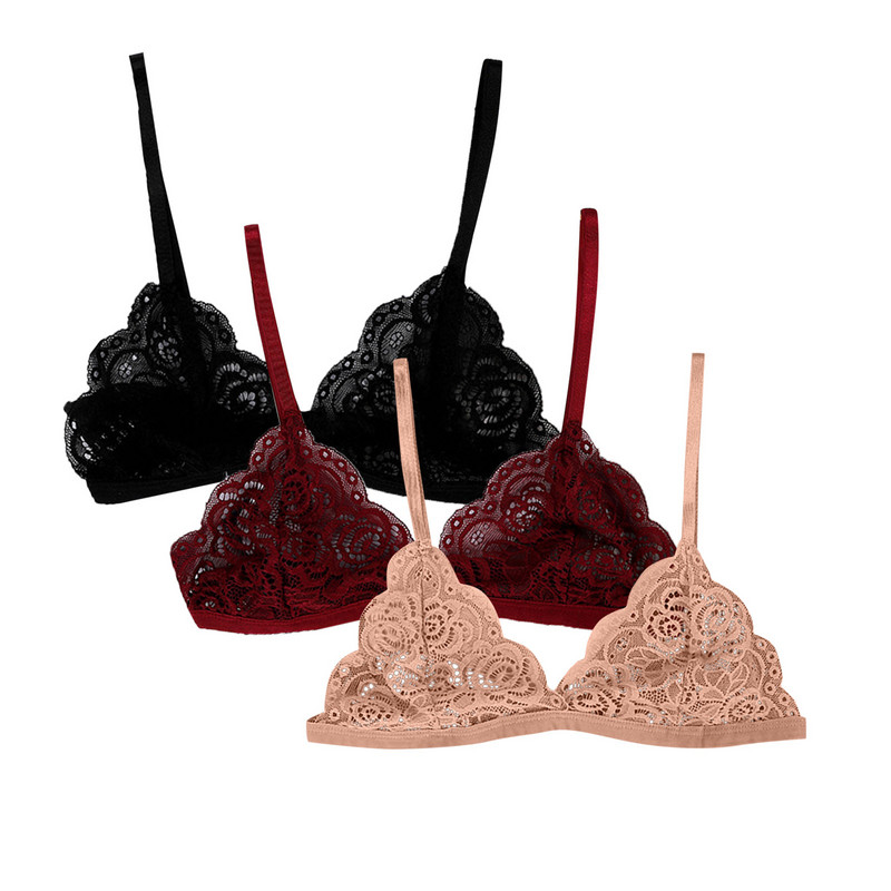 2022 Νέο Γυναικείο Σουτιέν Χωρίς Ατσάλι Σέξι Εσώρουχα με Πίσω Πίσω Σετ Γυναικείο Σετ Σουτιέν με στήθος Σέξι Εσώρουχα