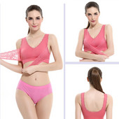 Sutien de mărime Plus Sexy Bralette Crop Top Lenjerie de corp Push Up Sutien fără bretele Bh Dantela Sutien pentru femeie Lenjerie Sutien Sujetador Biustonosz