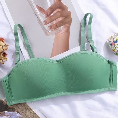 Ženski nevidljivi grudnjak bez naramenica Žensko donje rublje Seksi bešavno donje rublje bez žica Push up ženski grudnjak Meki grudnjak za djevojke s ventilacijom