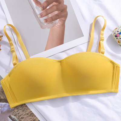 Ženski nevidljivi grudnjak bez naramenica Žensko donje rublje Seksi bešavno donje rublje bez žica Push up ženski grudnjak Meki grudnjak za djevojke s ventilacijom