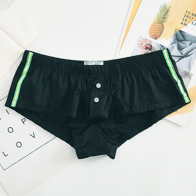Ανδρικά σορτς Ανδρικά εσώρουχα Boxers Sexy Button Home Σορτς Ropa Εσωτερικό Hombre Μασίφ Calzoncillos Hombre πλαϊνή γραμμή κορμού σλιπ