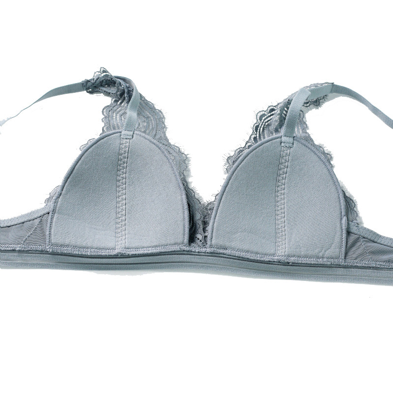 Õhukese voodriga juhtmevaba pitsist kolmnurkne rinnahoidja ja aluspükste komplekt, naiste seksikas prantsuse pesu, tüdrukute rinnahoidja, Bralette 2021 uus