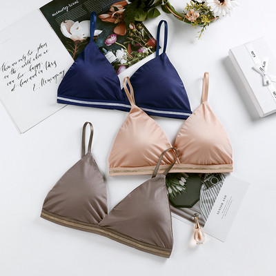 1 kom. Bralette grudnjak Bežično tanko donje rublje Žensko seksi donje rublje Bešavni grudnjaci od meke ledene svile za žene Besplatna dostava Novo