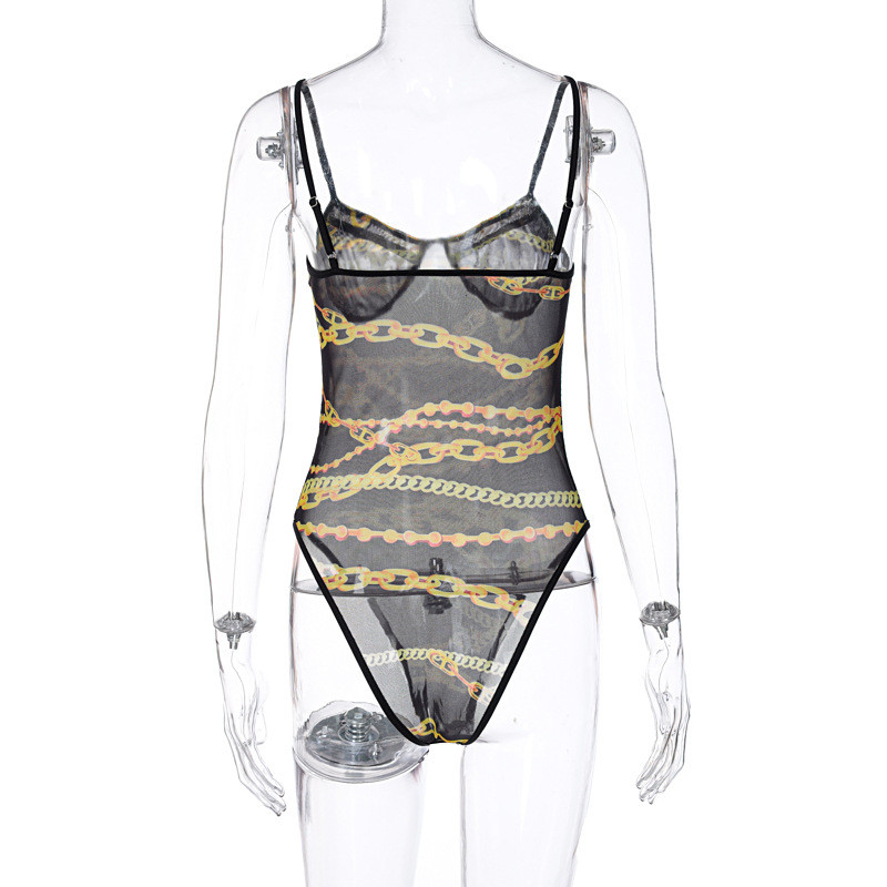 BKLD, primăvară vară 2021, modă pentru femei, nou sexy, cu decolteu în V, cu bretele spaghete, model, plasă, imprimeu, topuri