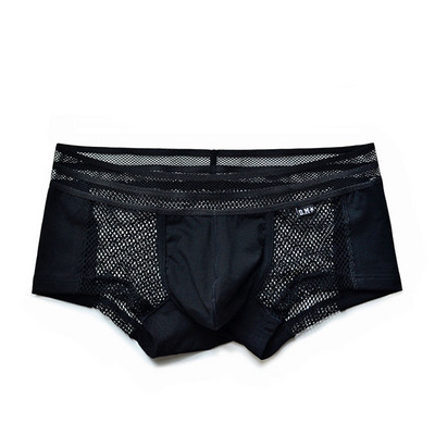 Lenjerie de corp pentru bărbați Boxeri cu perspectivă Chiloți respirabili Ropa Interior Hombre Lenjerie de corp pentru bărbați Boxershorts Cueca