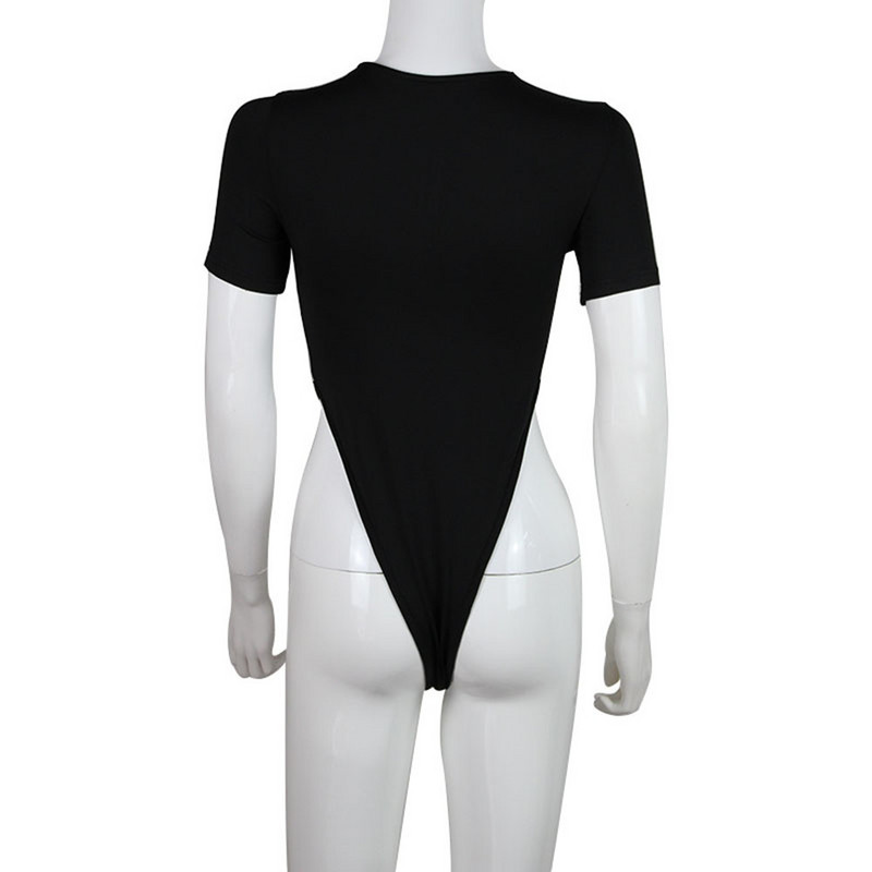 BKLD 202 haine noi de vară pentru femei, cu mâneci scurte, cu talie înaltă, cu fermoar, gât rotund, subțire, sexy, top, ocazional, negru