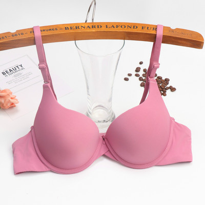 Naiste Push Up rinnahoidja B cup Wireless Bralette Smooth Bras top aluspesu 109