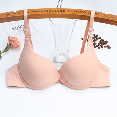 Naiste Push Up rinnahoidja B cup Wireless Bralette Smooth Bras top aluspesu 109