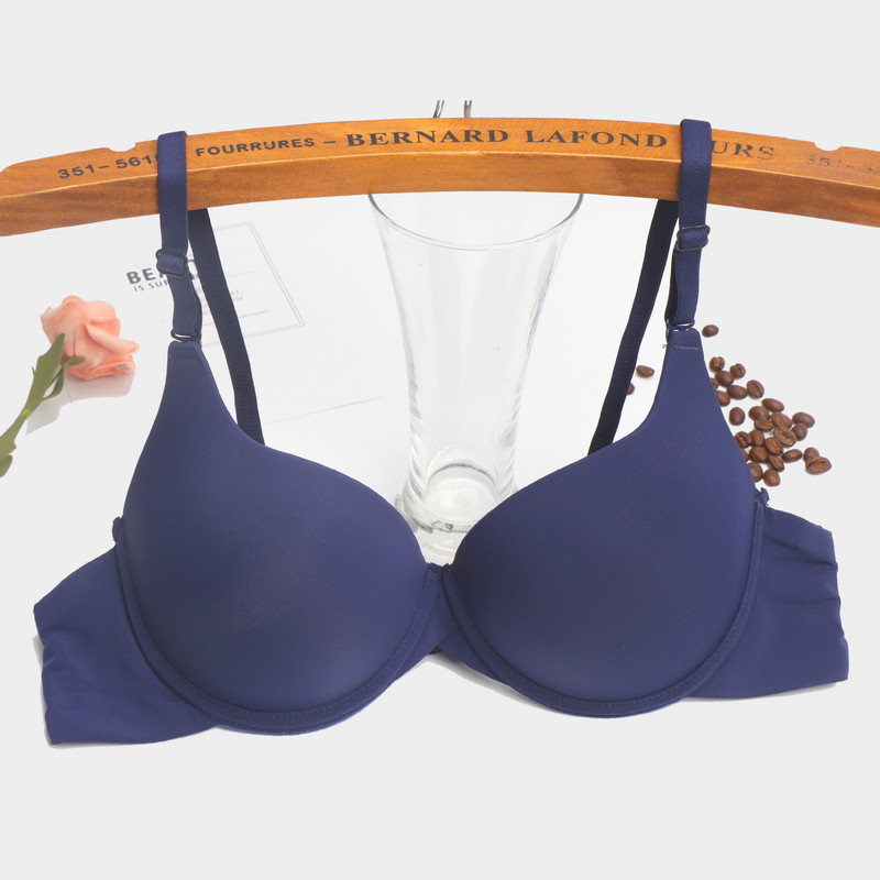 Naiste Push Up rinnahoidja B cup Wireless Bralette Smooth Bras top aluspesu 109