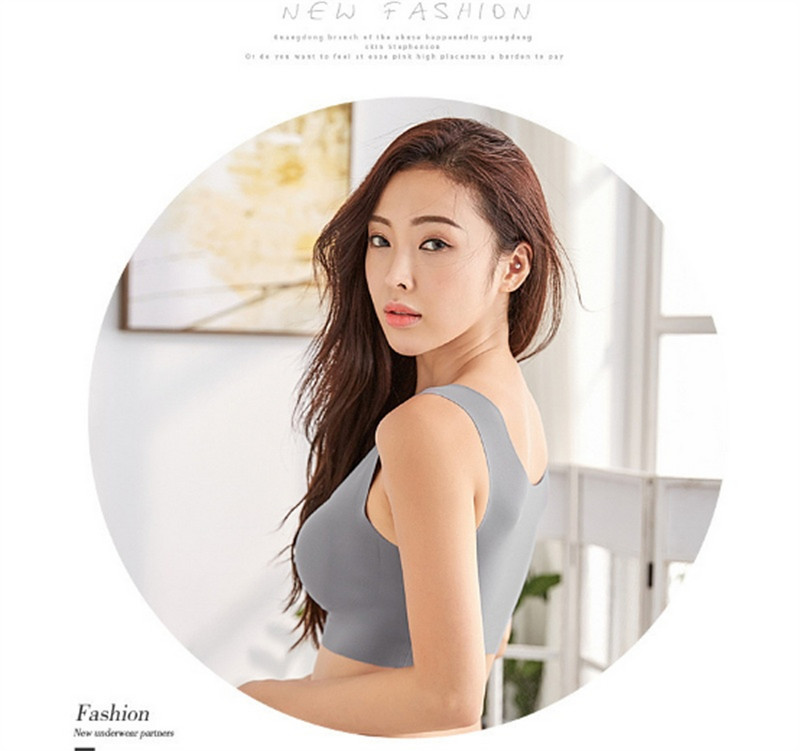 Seksikad rinnahoidjad naistele Mood Naiste Super Gather Bralette Seksikas jooga juhtmevaba naistepesu Sleep rinnahoidja naiste aluspesu mantlid