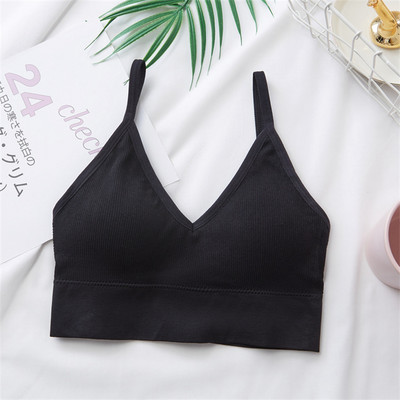Topuri crop sexy pentru femei Top cu tub pentru femei Streetwear Camis fără mâneci Lenjerie sportivă fără sudură Tricou Sutien Crop Top Bandeau Topuri Tanc