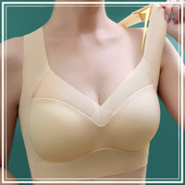 Õmblusteta rinnahoidjad naistele Mugavad kokkupandud rinnahoidja naiste top naiste pesu Push Up Bralette spordirinnahoidja pehme vestiga rinnahoidja