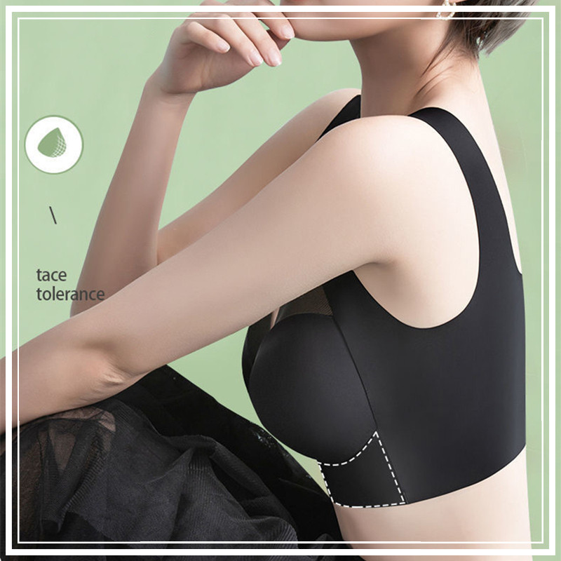 Õmblusteta rinnahoidjad naistele Mugavad kokkupandud rinnahoidja naiste top naiste pesu Push Up Bralette spordirinnahoidja pehme vestiga rinnahoidja