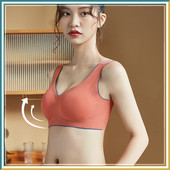 Bešavni bežični grudnjaci Push Up Bralette grudnjak velike veličine za žene Grudnjak prsluk skuplja jastučić otporan na udarce donje rublje