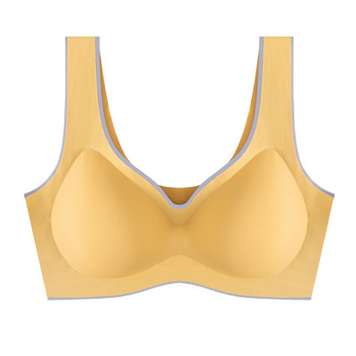 Bešavni bežični grudnjaci Push Up Bralette grudnjak velike veličine za žene Grudnjak prsluk skuplja jastučić otporan na udarce donje rublje