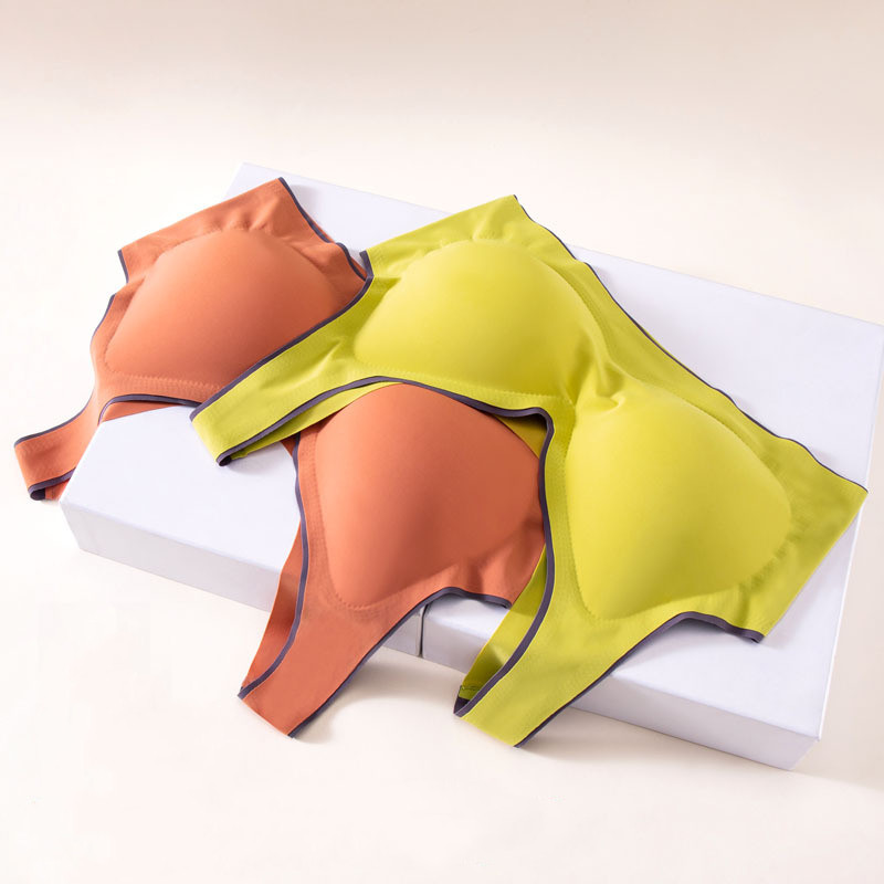 Bešavni bežični grudnjaci Push Up Bralette grudnjak velike veličine za žene Grudnjak prsluk skuplja jastučić otporan na udarce donje rublje