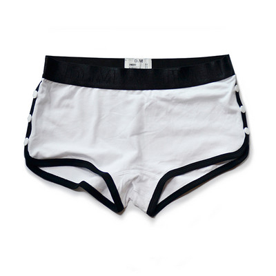 Meeste aluspesu Bokserid Calzoncillos Ropa Sisustus Hombre Seksikas aluspesu Külgnupp Cueca Solid püksid Bokserid Hombre Madala kõrgusega