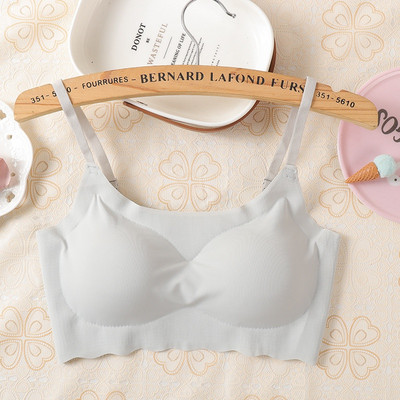 Σουτιέν χωρίς ραφές για γυναίκες Άνετα μαζεμένα εσώρουχα Γυναικεία κορυφαία γυναικεία εσώρουχα Push Up Bralette Αθλητικό μαλακό γιλέκο στηθόδεσμο