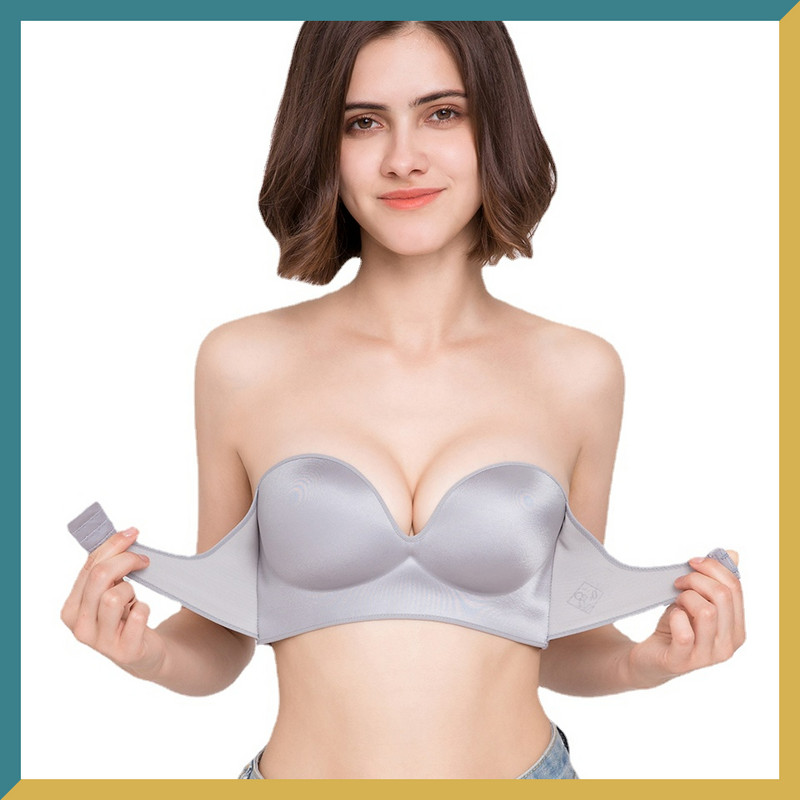 Σέξι σουτιέν Γυναικεία Γάμος Ασύρματο Push Up Αόρατο σουτιέν Εσώρουχο Κλείσιμο μπροστά Γυναικείο Στράπλες Σουτιέν Μπραλέτ χωρίς ραφή
